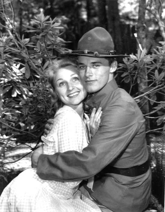 Little Mary (Louray Almond) and Captain Jim (Michael Goodwin)