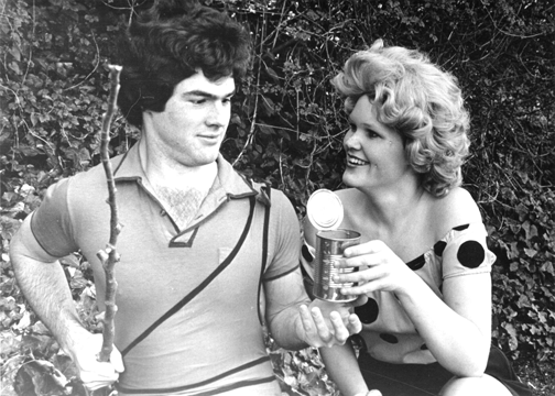 Li’l Abner (Brian Faley) and Daisy Mae (Christy Jensen) Li’l Abner (Brian Faley) and Daisy Mae (Christy Jensen)