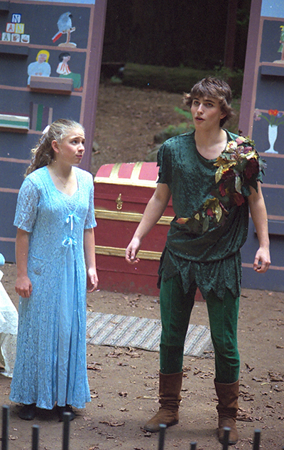 Wendy (Jenny Estill) & Peter (Cooper Harris-Turner)