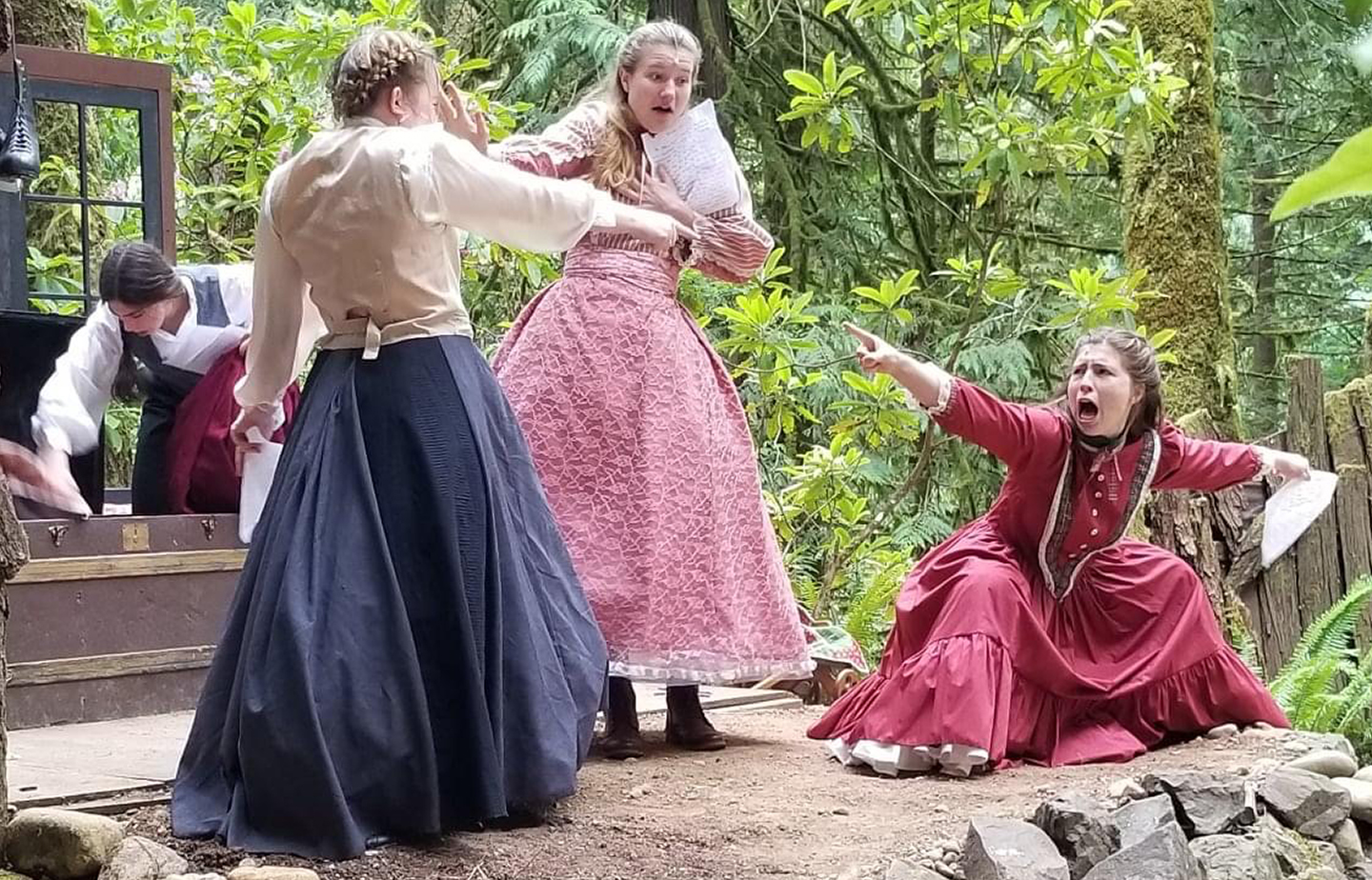 Anna Vizzare as Amy in Little Women, The Musical, 2021 Anna LW IMG 3755
